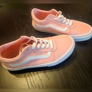 Girls size 2, Van's canvas sneakers